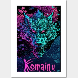 Spectral Komainu Protector #2 Posters and Art